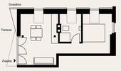 Foto - 1.5 Zimmer Dachgeschoßwohnung in Pritzwalk