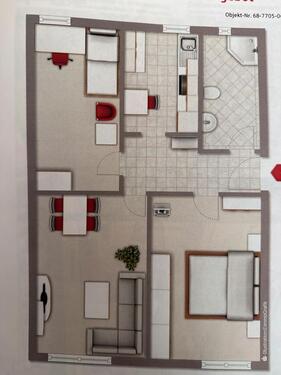 Foto - 3 Zimmer Erdgeschoßwohnung zum Kaufen in Oschersleben (Bode)