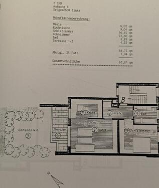 Foto - 2 Zimmer Etagenwohnung zur Miete in Gersthofen