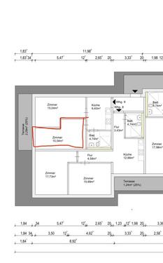Foto - WG Zimmer in 2er WG im Studienwohnheim Walther-Rathenau-Straße 48