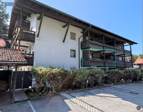 Foto - 2-Zimmer-Wohnung 60 m² mit Balkon zur Traun – Siegsdorf