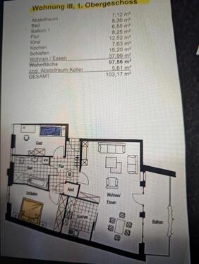 Foto - 1 Zimmer Etagenwohnung zur Miete in Löningen