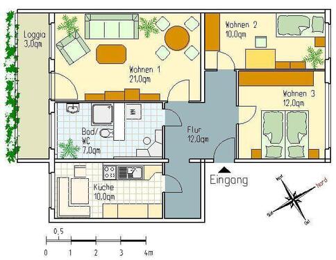 Foto - Etagenwohnung zur Miete in Dresden
