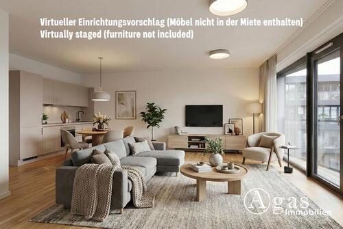Foto - Sonnige 2 Zimmer Wohnung mit ca. 67 m², EBK, Fußbodenheizung und Balkon mit Ausblick in Mitte!