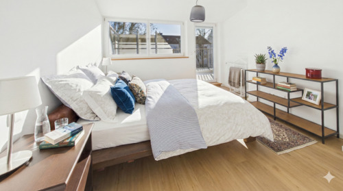 Foto - Urbaner Wohntraum – Möblierte 4-Zimmer-Wohnung mit Dachterrasse & stilvollem Ambiente