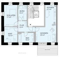 Moderne Wohnung mit Fußbodenheizung, Erstbezug - Döbeln