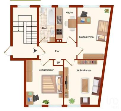 Foto - Etagenwohnung zur Miete in Köln