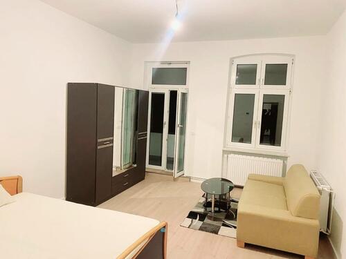 Foto - 28 m² Zimmer möbliert mit Balkon in Hoppegarten zu Untermieten