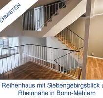Reihenhaus mit Siebengebirgsblick und Rheinnähe! - Siegburg