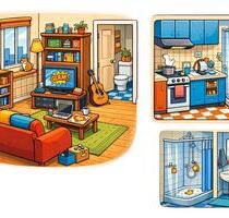 1 ZKB in Scharzfeld ca.45qm - 420,00&nbsp;EUR Kaltmiete, ca.&nbsp; 45,00&nbsp;m&sup2; in Herzberg am Harz (PLZ: 37412)