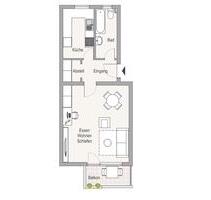 1 Zimmer Wohnung mit Südbalkon zur Miete - Berlin Spandau