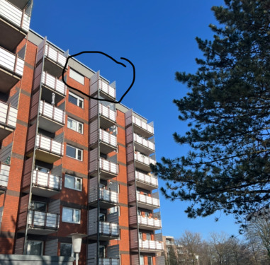 Foto - Eigentumswohnung in Münster 1,5 Z. Balkon, Fahrstuhl 139.000 €