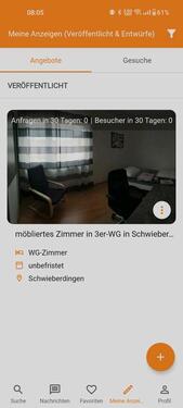 Foto - 1 Zimmer Etagenwohnung in Schwieberdingen