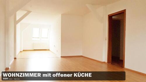 Foto - 3 Zimmer Dachgeschoßwohnung zur Miete in Zwickau
