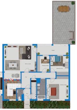 Foto - 4 Zimmer Erdgeschoßwohnung zur Miete in Gernsbach