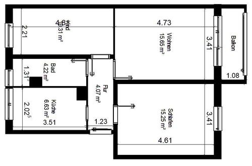 Foto - Etagenwohnung in Dippoldiswalde zur Miete