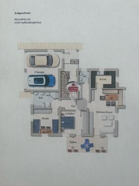 Foto - Helle 3-Zimmer Wohnung im EG mit Balkon, 89 m²