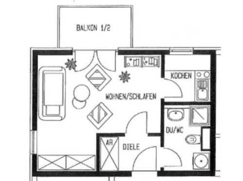Foto - Etagenwohnung in Bayreuth zur Miete