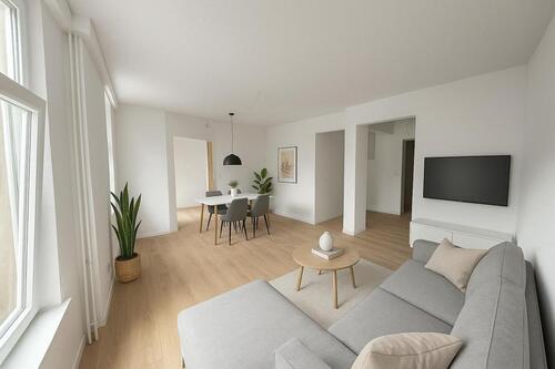 Foto - Erdgeschosswohnung in Pewsum mit Garten zu vermieten, Gewerbe mög