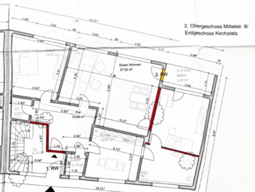 Foto - 3.5 Zimmer Etagenwohnung in Daaden