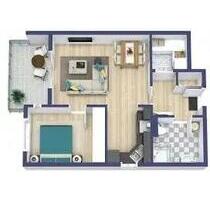 Erdgeschoss Wohnung - 600,00&nbsp;EUR Kaltmiete, ca.&nbsp; 65,00&nbsp;m&sup2; in Varel (PLZ: 26316)