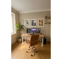 Schöner Büroraum in zentralem Coworking-Space zu vermieten - Würzburg