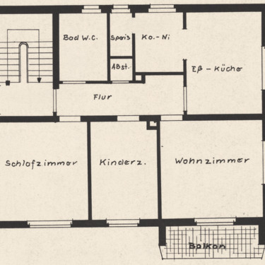 Foto - Etagenwohnung zur Miete in Strullendorf