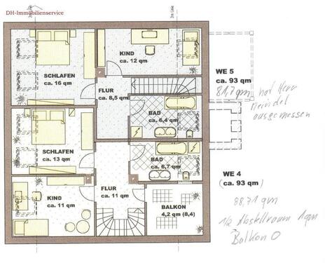 Foto - 4 Zimmer Etagenwohnung in Zwickau