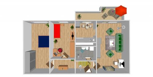 Foto - 3 Zimmer Etagenwohnung in Chemnitz