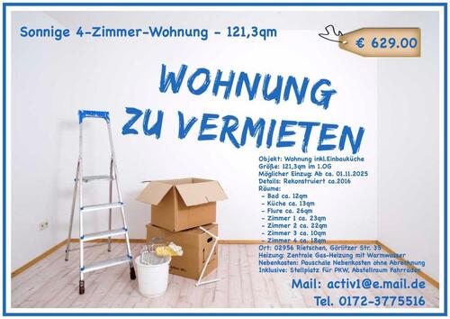 Foto - Rietschen moderne 4-Raumwohnung mit Einbauküche 121,3qm