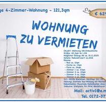 Rietschen moderne 4-Raumwohnung mit Einbauküche 121,3qm