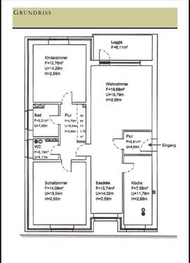 Foto - 3 Zimmer Hochparterre zur Miete in Emden