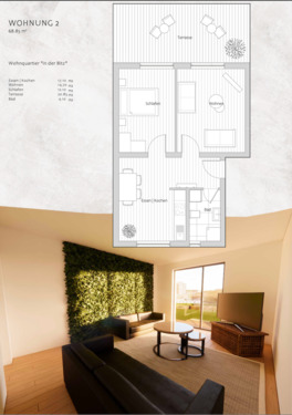 Foto - Terrassenwohnung in Baumholder zur Miete