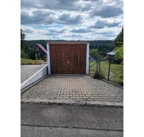 Garage zu vermieten mit Stellplatz - Simmersfeld