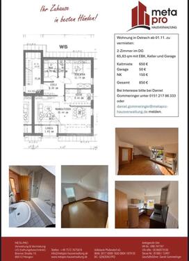 Foto - 2- Zimmer Wohnung in Ostrach zu vermieten