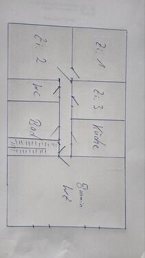 Foto - 4 Zimmer Dachgeschosswohnung - 600,00 EUR Kaltmiete,