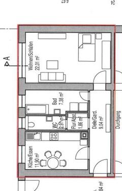 Foto - 1 Zimmer Etagenwohnung in Mannheim