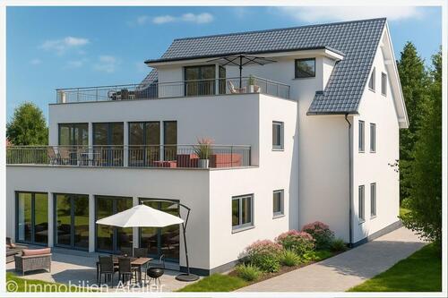 Foto - **Bochum Harpen** Frisch sanierte 3,5-Zimmer-Dachgeschosswohnung mit großer Dachterrasse und Carport