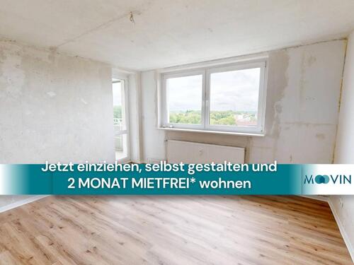 Foto - Schöne 2-Zimmer-Wohnung mit BALKON und tollem Ausblick