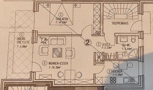 Foto - 2 Zimmer Etagenwohnung in Dissen am Teutoburger Wald