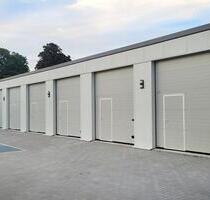 Großgarage XXL-Neubau-Garage in Zwenkau, Zum Wasserwerk mit Strom & Licht zu vermieten