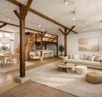 Loftartige Räume für Arbeiten und Wohnen in kombinierter Nutzung - Küllstedt