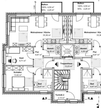 Foto - 3 Zimmer Etagenwohnung in Haren (Ems)
