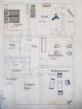 Foto - Heinsberg, Stadtzentrum 1000 € - 1.250,00&nbsp;EUR Kaltmiete, ca.&nbsp; 96,00&nbsp;m&sup2;