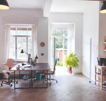 Schöner Arbeitsplatz in netter Bürogemeinschaft Coworking - Dresden Pieschen