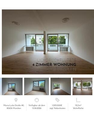 Foto - Helle 4-Zimmer-Wohnung (112 m²) mit Balkon in Neuhausen