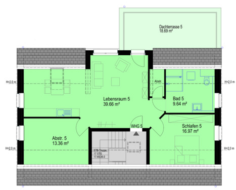 Foto - 3 Zimmer Etagenwohnung zur Miete in Versmold