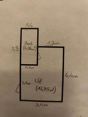 Foto - Einzimmerwohnung (1ZKB) in 08280 Aue-Bad Schlema