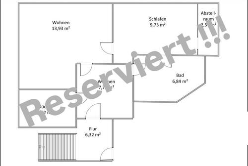 Foto - Zentral gelegene Dachgeschoss Wohnung