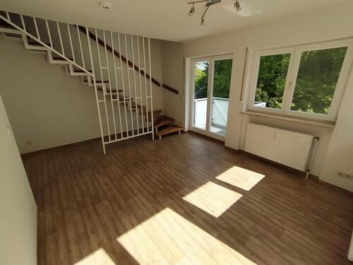 Foto - 2-Zimmer-Maisonnette-Wohnung Terrasse 2 Balkone TG-Stellplatz EBK